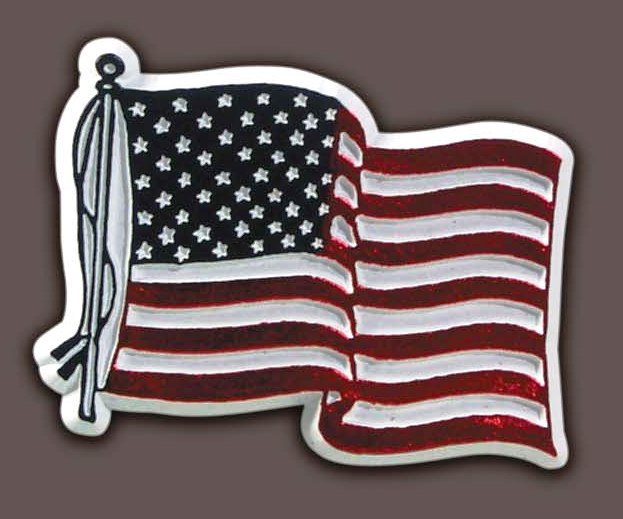 31097 American Flag USA United States Patriotic Gift 2.25" Refrigerator Magnet 